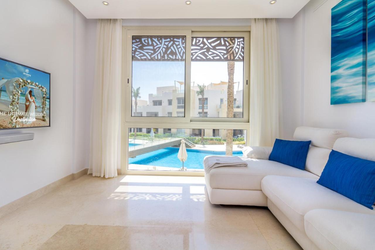Ollystays Mangroovy Seaview 1Br Beach And Pool Free Access Hurghada Zewnętrze zdjęcie